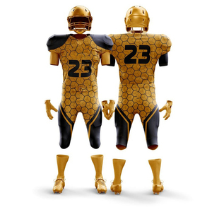 Personalizado al por mayor barato en blanco práctica sublimación NFL equipos de fútbol americano uniforme camiseta de fútbol americano - Product Image 4