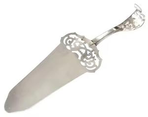 Juego de Servidor de Pastel Metálico de Primera Calidad con Mango Decorativo, Cuchillo para Pastel de Boda, Pala para Postre, Vajilla - Product Image 5
