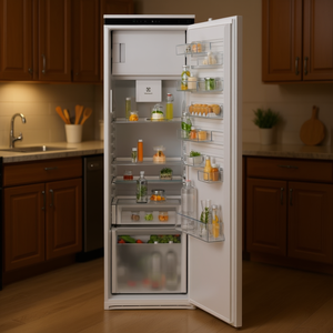 Refrigerador y Congelador de Una Puerta Clase D (Ancho 60cm) SERIE 600 KFF6DD18S con Congelador Superior - Product Image 3