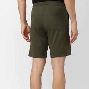Short de jogging 100% coton de haute qualité pour hommes, logo personnalisé, vêtements de rue longs, respirant, écologique, teint uni - Product Image 5