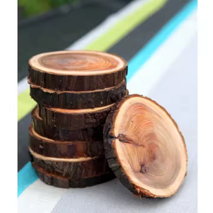 Posavasos Cuadrado Clásico de Madera de Lujo para Mesa de Crescent Crafts - Product Image 4