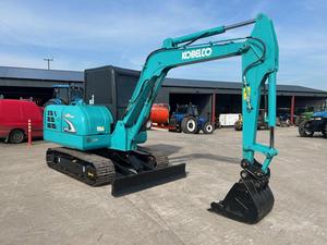 Nueva llegada: Miniexcavadora usada Kobelco SK60-8 original de Japón, año 2017, 7 toneladas, cucharón de 0.4m, compatible con JCB Kubota - Product Image 2