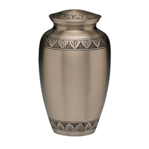 Hand Polished European Style Eco-Friendly Customized Metal Cremation Urns with Luxury Royal Design <b>for</b> Adult Memorial <b>Ashes</b> - Product Image 5