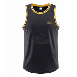 Jersey de baloncesto transpirable de talla grande para hombre de nuevo diseño hecho a medida 100% poliéster al por mayor con tamaños personalizados - Product Image 1