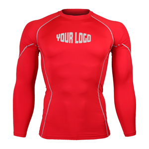 Oem Design Compression Mma Rash Guard,Oem Mma <b>Rashguard</b>,Custom Sublimated Printed Mens Rash Guard - Product Image 6