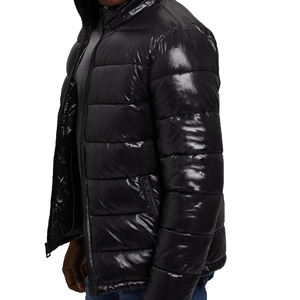 Breathable <b>Lightweight</b> Eco-Friendly Winter <b>Men</b> Puffer <b>Jacket</b> Customized Logo Front Polyester/Nylon Made Fashionable Design - Product Image 2