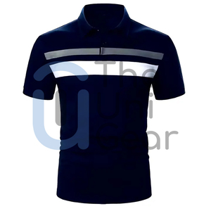 เสื้อเชิ้ตผู้ชายลายเรียบแบบใหม่ คุณภาพสูง ผลิตจากผ้าโพลีเอสเตอร์ถัก แห้งเร็ว เหมาะสำหรับใส่ลำลอง เล่นกีฬา ออกกำลังกาย และตีกอล์ฟ - Product Image 5