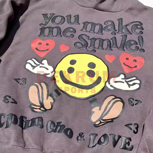 Sweat-shirts à capuche en coton 100% de haute qualité, imprimés, respirants, pour hommes, collection hiver, meilleure vente - Product Image 4