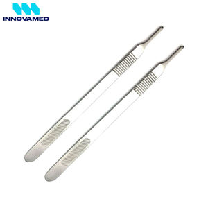 Stainless Steel Manual Surgical Scalpel Handle High Quality Reusable for General Surgery Use by INNOVAMED - Product Image 4