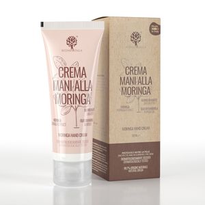 Crema de Manos Moringa para Piel Seca y Agrietada | Manteca de Karité, Aceite de Almendras, Extracto de Moringa, 50ml-Alta Calidad Italiana-RedMoringa - Product Image 1