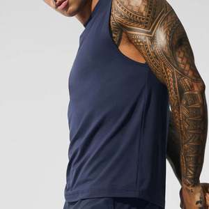 Solid Color Summer Fitness <b>Running</b> Sleeveless Sports Gym <b>Running</b> <b>Vest</b> for Men's Fitness <b>Vests</b> Cotton tank Tops - Product Image 5