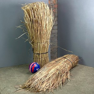 ม้วนหญ้าธรรมชาติม้วนฟางแห้งสำหรับชายหาด - Product Image 3