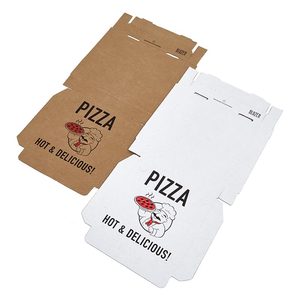 Cajas de Pizza Deliciosas y Resistentes, Impresas en Papel Kraft, con Laminado Brillante o Mate, Grabado en Relieve, Materiales Reciclados, Forma Personalizable, Acabado Mate - Product Image 3