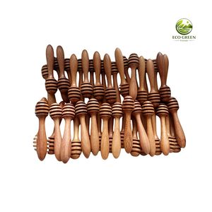 Palitos de madera premium para miel al por mayor, mini varitas de madera para mezclar miel, cucharas para dispensar miel de tarro, para regalos de boda - Product Image 6