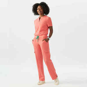 ชุดเครื่องแบบพยาบาลโรงพยาบาลผ้าแคนวาสสำหรับขัดทางการแพทย์ของผู้หญิง - Product Image 4