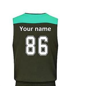 Nouveaux ensembles d'uniformes de basket-ball sur mesure, grande taille, qualité supérieure, 100% polyester, logo personnalisé, fabrication en usine, vente chaude - Product Image 2
