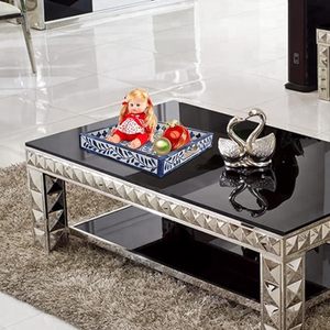 Plateau décoratif en incrustation d'os chic pour table basse de salle à manger et fêtes de restauration d'événements spéciaux et plateau d'utilisation de table de mariage - Product Image 2