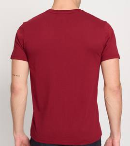 T-shirt uni en coton lourd pour homme, respirant, col rond, surdimensionné, t-shirts vierges pour impression puff - Product Image 4