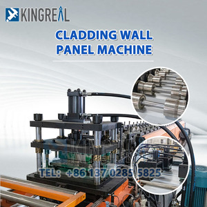 KINGREAL自動壁被覆パネル製造機段ボール屋根シートタイルロール成形機壁パネル機 - Product Image 4