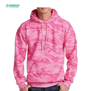 Sweat à capuche unisexe en coton épais avec impression en relief, coupe classique, impression personnalisée, luxe, molleton/polaire bouclée - Product Image 6