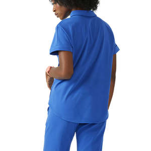 Usine personnalisé mince femme infirmière travail survêtement Stretch Fit Jogger pantalon personnalisé femmes gommages uniformes ensembles - Product Image 5