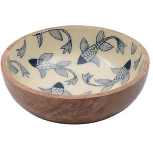 Tazón para Servir Sopa, Frutas y Ensaladas con Acabado Esmaltado, Uso en Hoteles y Catering, Tazón de Madera de Acacia de Tamaño Personalizado - Product Image 2