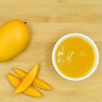 Hoogwaardige 100% natuurlijke Chaunsa mango fruitpuree met aangepast logo, beste kwaliteit in fles, voordelige prijs, Hunza citrus & vruchtvlees, 20 Brix, 1L
