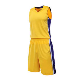 Uniforme de Baloncesto Personalizado con Logotipo, 100% Poliéster, Transpirable, Conjunto de Uniforme de Baloncesto para Entrenamiento - Product Image 1