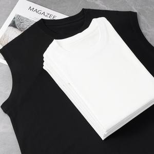 Custom <b>Mens</b> Cotton Workout Tank Top Cut Off Muscle Tshirts Loose Fit Tees <b>Sleeveless</b> <b>T</b>-<b>shirt</b> <b>for</b> <b>men</b> - Product Image 2