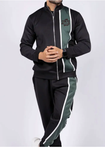 Alta calidad de encargo de diseño de moda Multi Panel Jogger Sets Chándal rompevientos chándal para hombre - Product Image 3