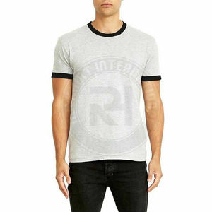 100 coton Jersey demi manches t-shirt pour hommes femmes unisexe impression personnalisée et broderie disponible - Product Image 2