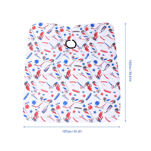 Gorro de peluquería de moda de barbería de poliéster personalizado Capas de peluquero personalizadas - Product Image 6