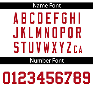 Camiseta de Béisbol Personalizada, Uniforme de Equipo Rojo y Blanco, Camiseta de Softbol Transpirable - Product Image 4