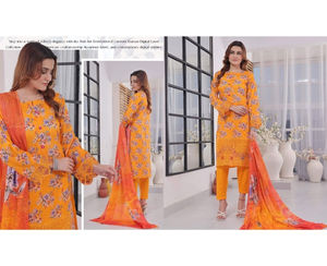 Tsumaira's Bin hameed Jolie คอลเลกชันพิมพ์ดิจิตอล chikankari ปักสนามหญ้าเย็บผู้หญิง salwar kameez 3ชิ้นปาร์ตี้ - Product Image 2