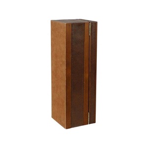 Boîte à vin en bois vintage personnalisée DS pour une seule bouteille - Product Image 4