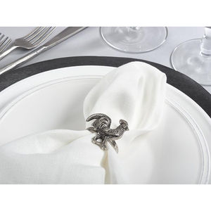 Vente en gros de ronds de serviette de table de mariage avec tête de cheval au design moderne Réglage de table écologique en métal de première qualité - Product Image 5