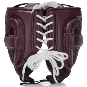 Casque de boxe en cuir de haute qualité Nouveau design Formation Fighting Head Guard Fabriqué au Pakistan Vente en ligne - Product Image 2