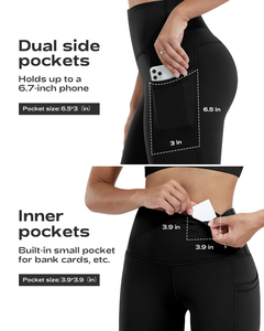 Leggings pour femmes avec impression de logo personnalisé Leggings de yoga longs à la mode Leggings de fitness en coton pour femmes meilleure vente pour femmes - Product Image 5