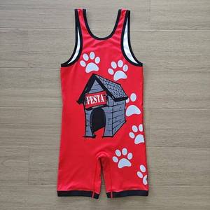 Maillot de lucha libre para hombre y joven Inspire Apparel con tirantes sin tirantes/tirantes finos/tirantes extraíbles/tirantes ajustables y cierre de cremallera - Product Image 3