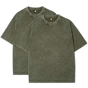 T-shirt personnalisé homme imprimé méthode numérique 100% coton en vrac mélange de vêtements balle séchage rapide léger motif solide Style ajusté - Product Image 1