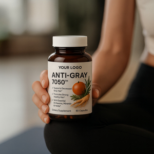Complément alimentaire OEM à succès pour cheveux gris : capsules de soutien naturel pour la repousse des cheveux - Product Image 2