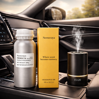 NOUVEAU Diffuseur de parfum sans eau pour voiture 2ème génération, Huile de recharge longue durée pour diffuseur d'air froid, Marque privée OEM