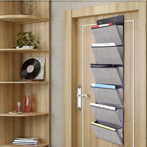 Included Over Door <b>Hangers</b> Hanging Scrapbook Papers Organizer for Office Folder <b>Files</b> for Living Room Use - Product Image 6