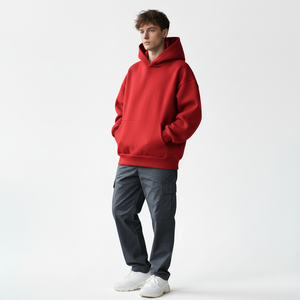 Sweat-shirt unisexe en coton et polyester brodé, imprimé, ample, de haute qualité, pour hommes, collection hiver 2025 - Product Image 2