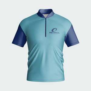 Camisa de Manga Corta para Hombre, Personalizada, con Botones, de Secado Rápido, para Golf, de Poliéster/Algodón, para Verano, en Oferta - Product Image 2