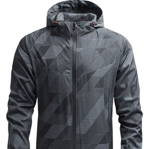 Veste à sublimation coupe-vent pour homme fabriquée avec une personnalisation complète et tendance - Product Image 1
