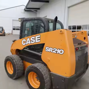 Minicargadora CASE SR210 usada con volquete de rueda delantera y cargador de ruedas 1 año de garantía-¡Componentes principales incluidos! - Product Image 1