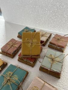 Sobre de corbata con bordes personalizados y juego de tarjetas, papelería elegante para eventos de regalo, sobre de cierre de cuerda con tarjeta a juego - Product Image 5