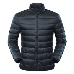 Wholesale Custom OEM Printed Breathable <b>Waterproof</b> Hooded Thick Puffer <b>Jacket</b> for <b>Men</b> Front Custom Logo Casual <b>Winter</b> <b>Jacket</b> - Product Image 4