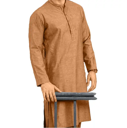 Sıcak satış geleneksel pakistan erkekler shalwar kameez Shalwar kameez yüksek kaliteli kumaş erkekler için